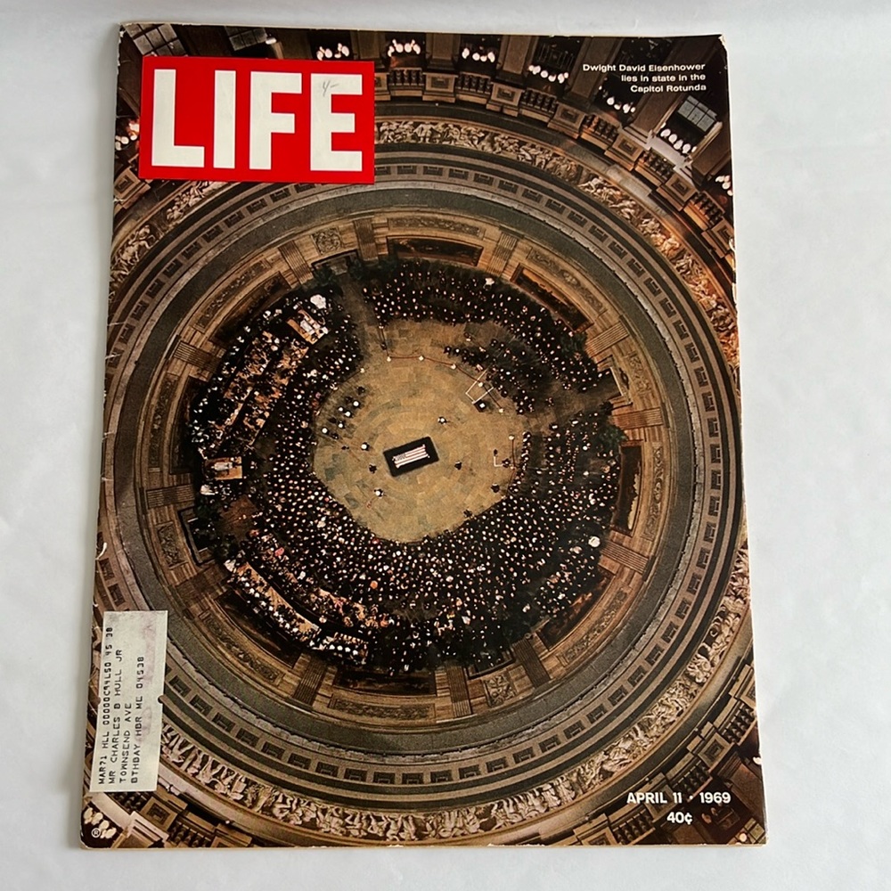 April 11 1969 TIME Magazine Eisenhower Funeral Russia Communist Political